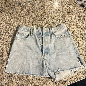 Agolde high rise shorts